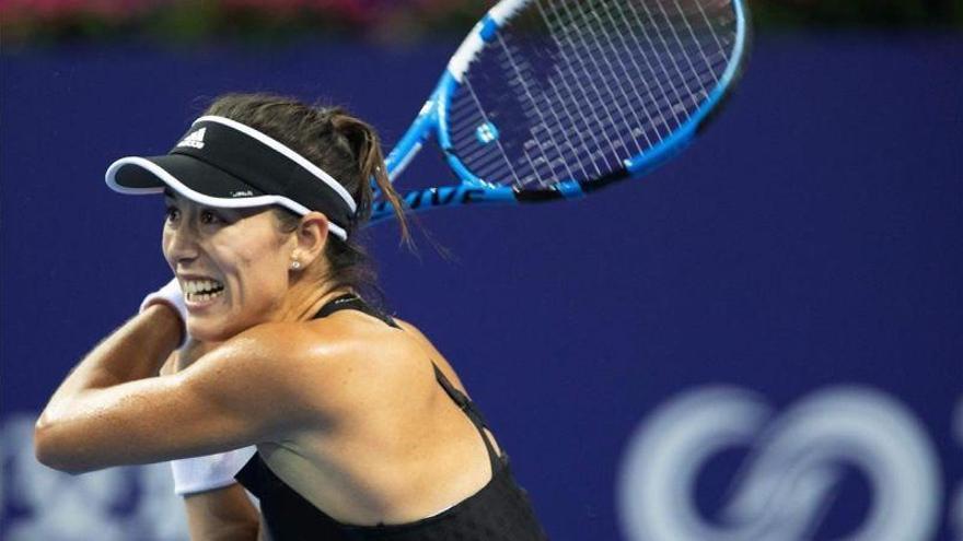 Muguruza discute con su entrenador, que la deja colgada