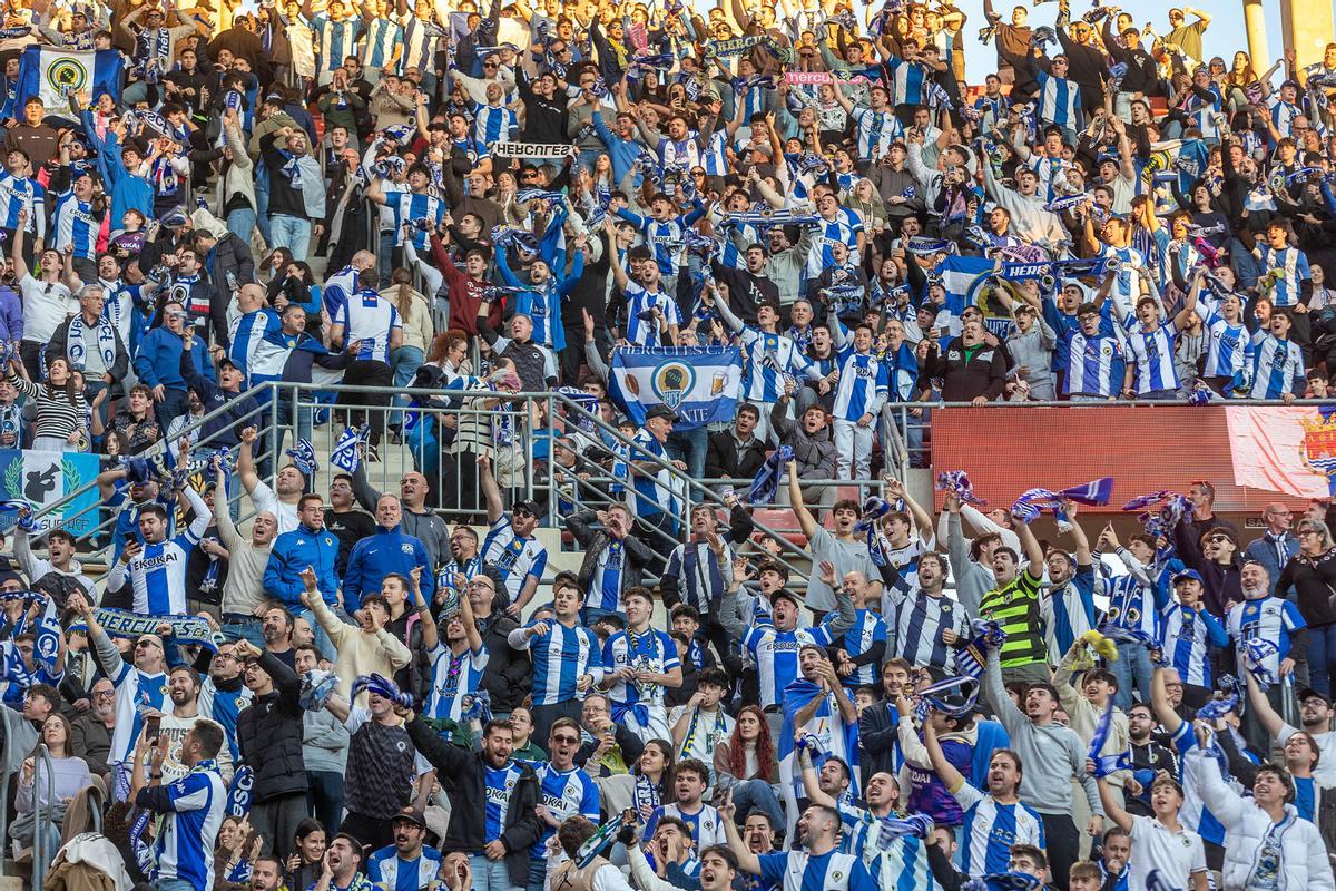 Las mejores imágenes del Real Murcia - Hércules CF