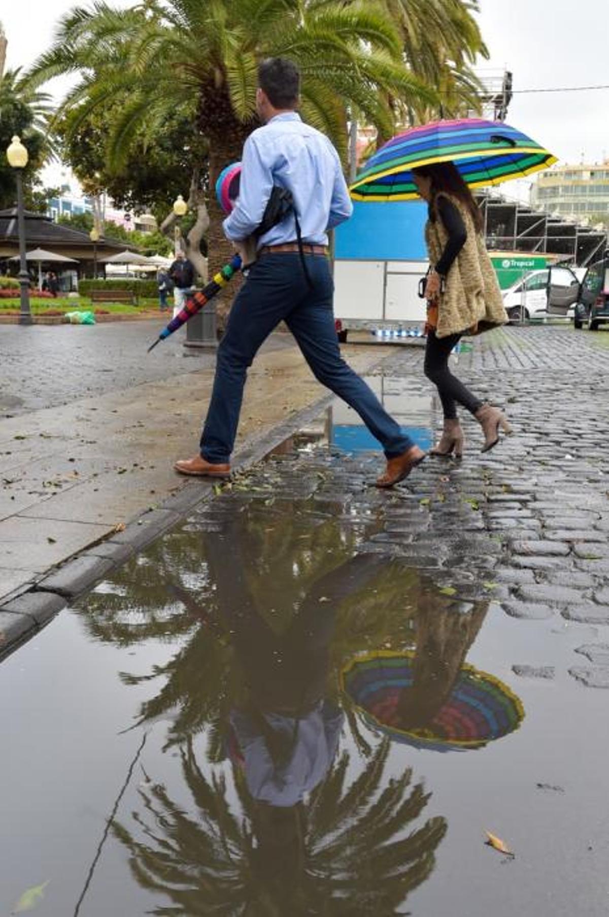 Lluvias en Las Palmas de Gran Canaria