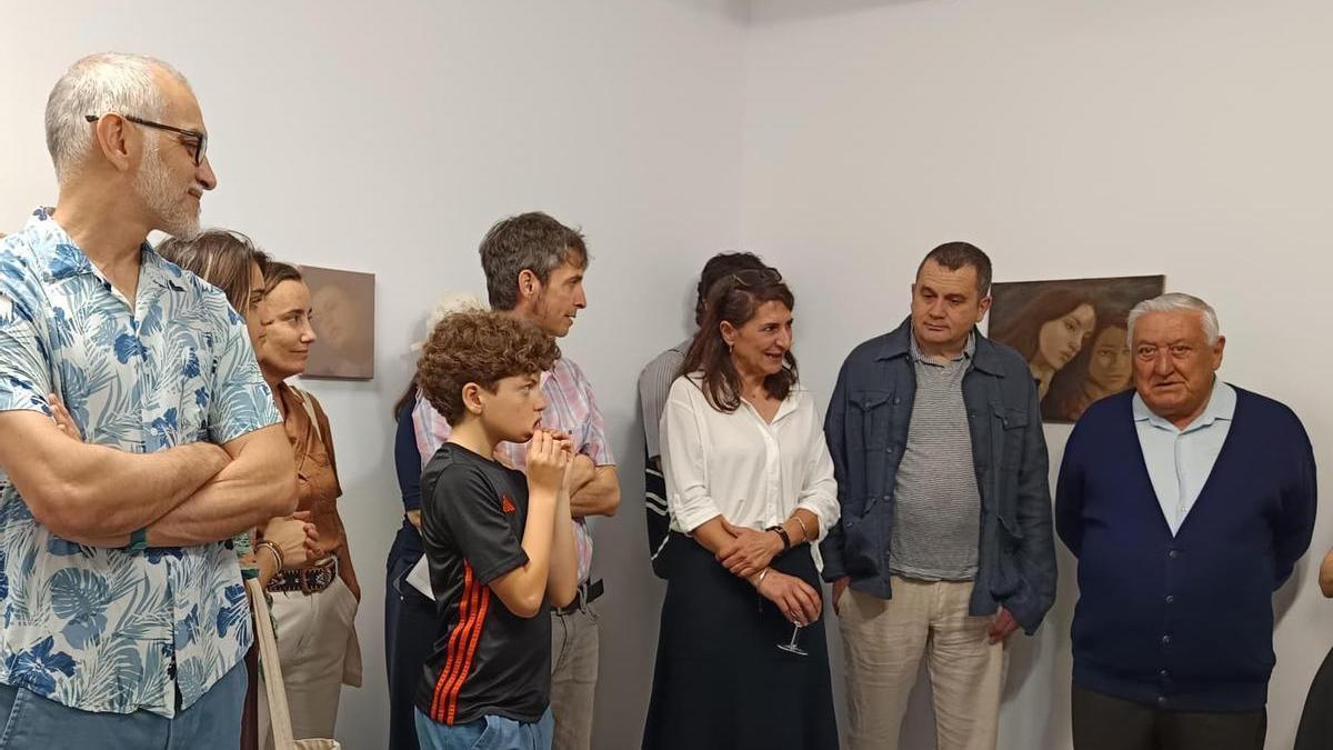 Un momento de la inauguración.