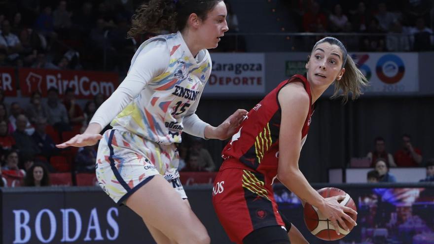 Mariona Ortiz y Leo Fiebich, en el quinteto ideal de la Liga Femenina