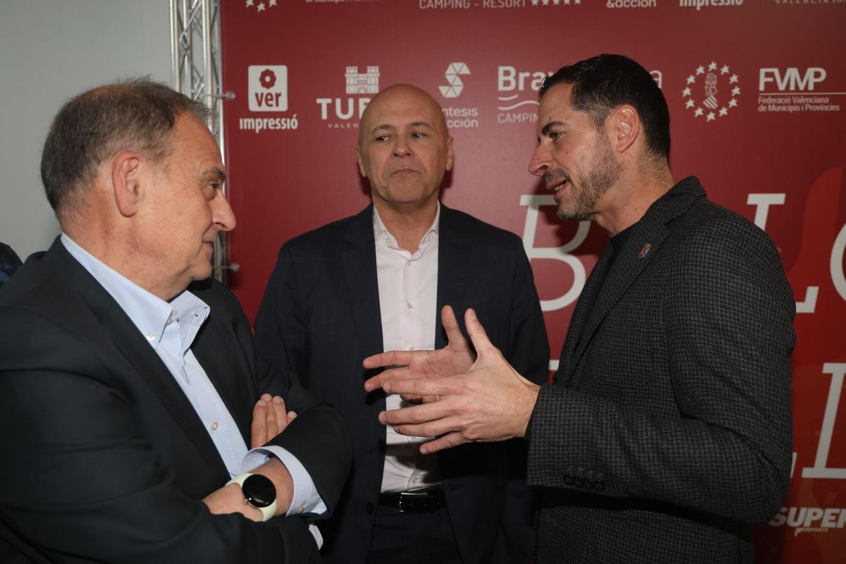 VALENCIA, VLC. Balcón de Levante-EMV del 10 de marzo 2026. Juan Ramón Gil, Joan Carles Martí y Carlos Bielsa