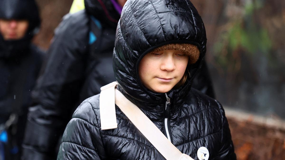 Greta Thunberg se une a la concentración contra el desalojo de un pueblo minero en Alemania