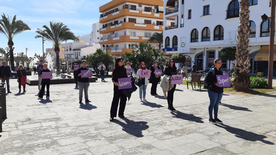 Mira aquí todas las fotos de los actos del 8M en Ibiza