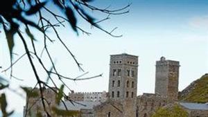 Un aspecte del monestir benedictí de Sant Pere de Rodes.