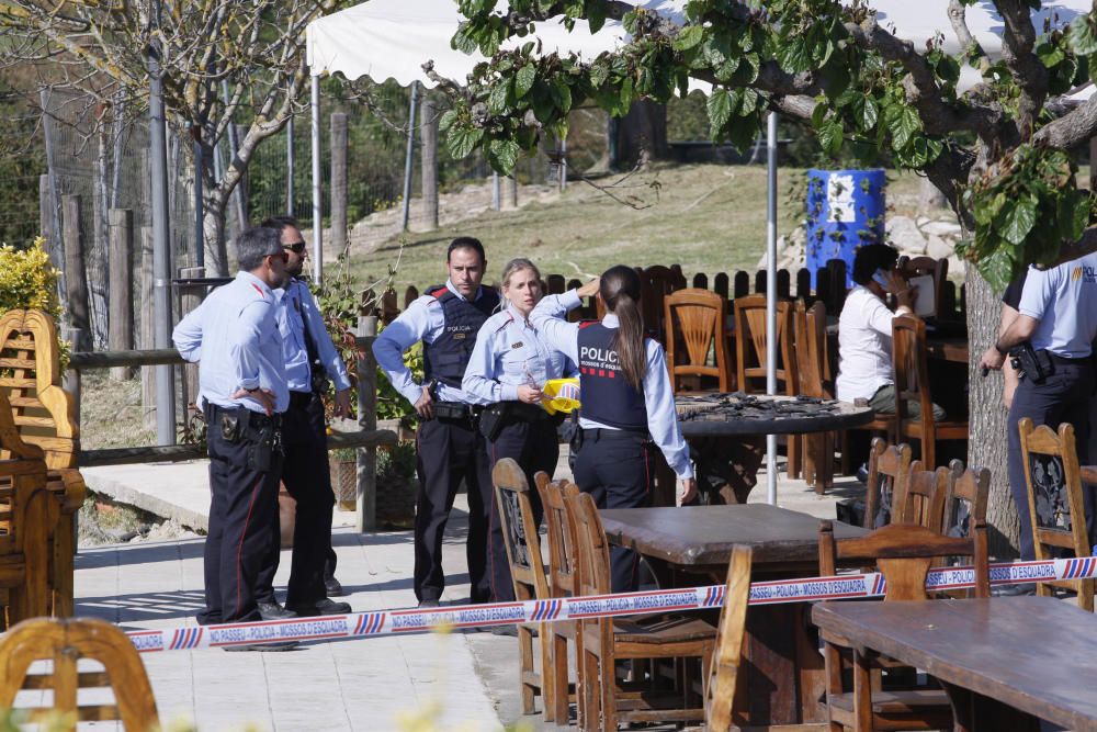 Una nena mor en rebentar un inflable a Caldes de Malavella