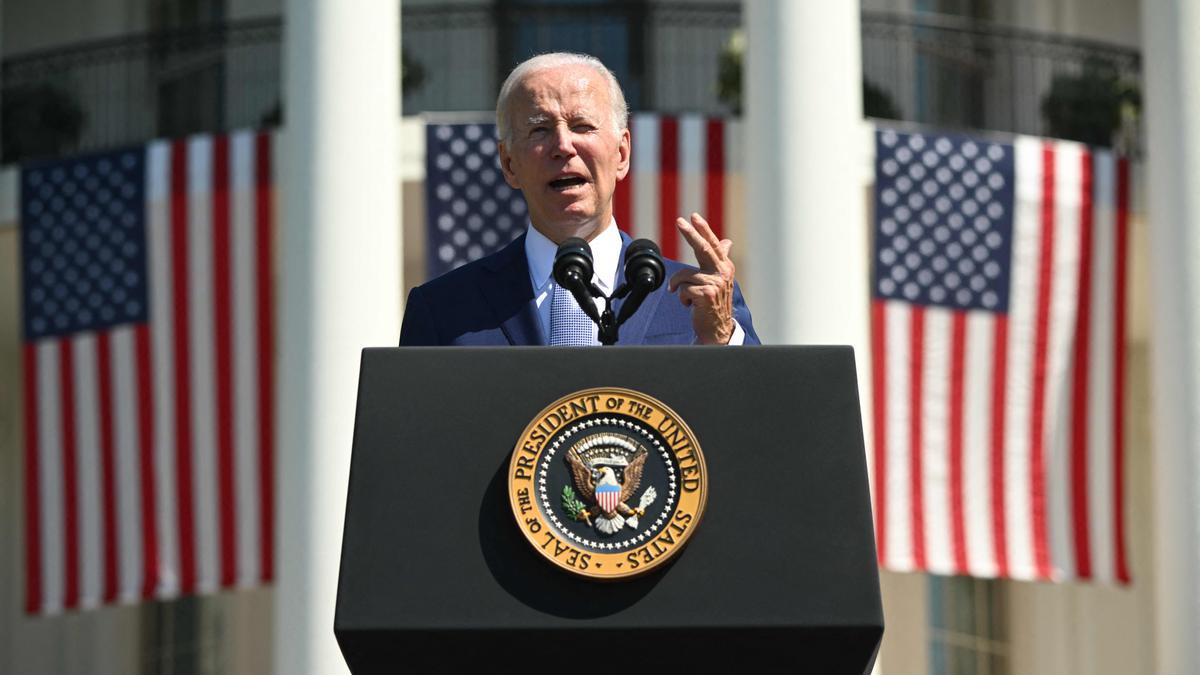 El presidente de EEUU, Joe Biden, en un acto en la Casa Blanca el pasado 9 de agosto.