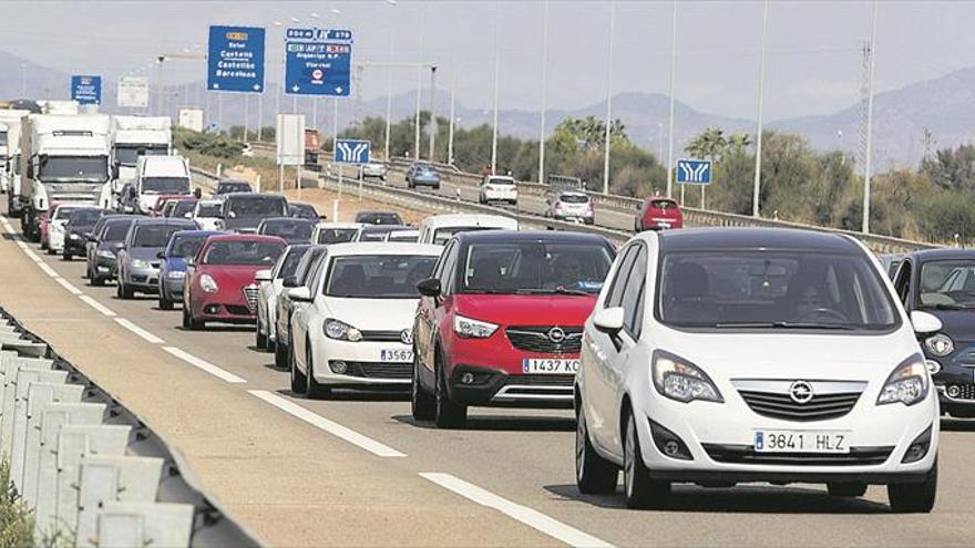 Los castellonenses hacen 48.000 viajes en día laboral a otra provincia