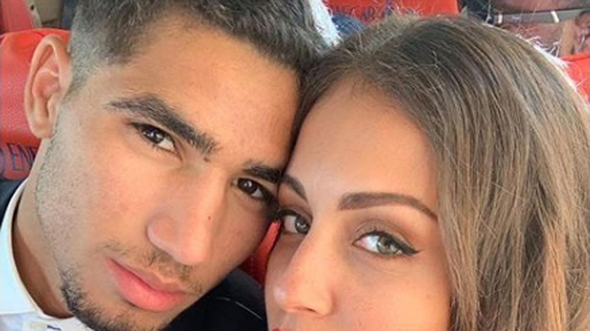 Sospechoso acercamiento entre Hiba Abouk y Achraf Hakimi: a la actriz &quot;le gusta&quot;