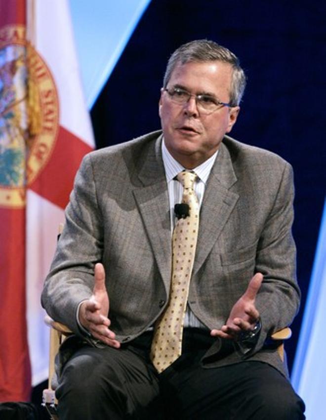 Jeb Bush, en un acto del Partido Republicano en el 2008.