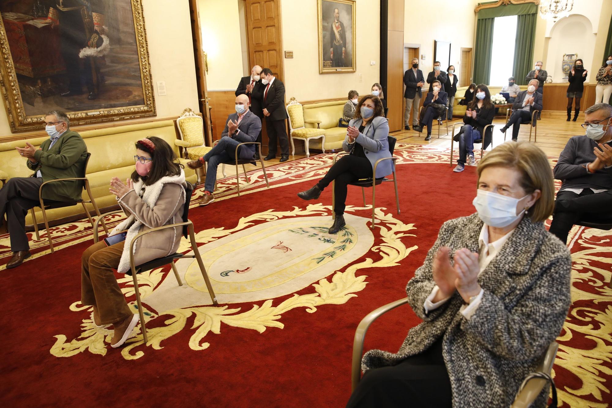 Toma de posesión de Inmaculada F. Gancedo como secretaria del Ayuntamiento de Gijón