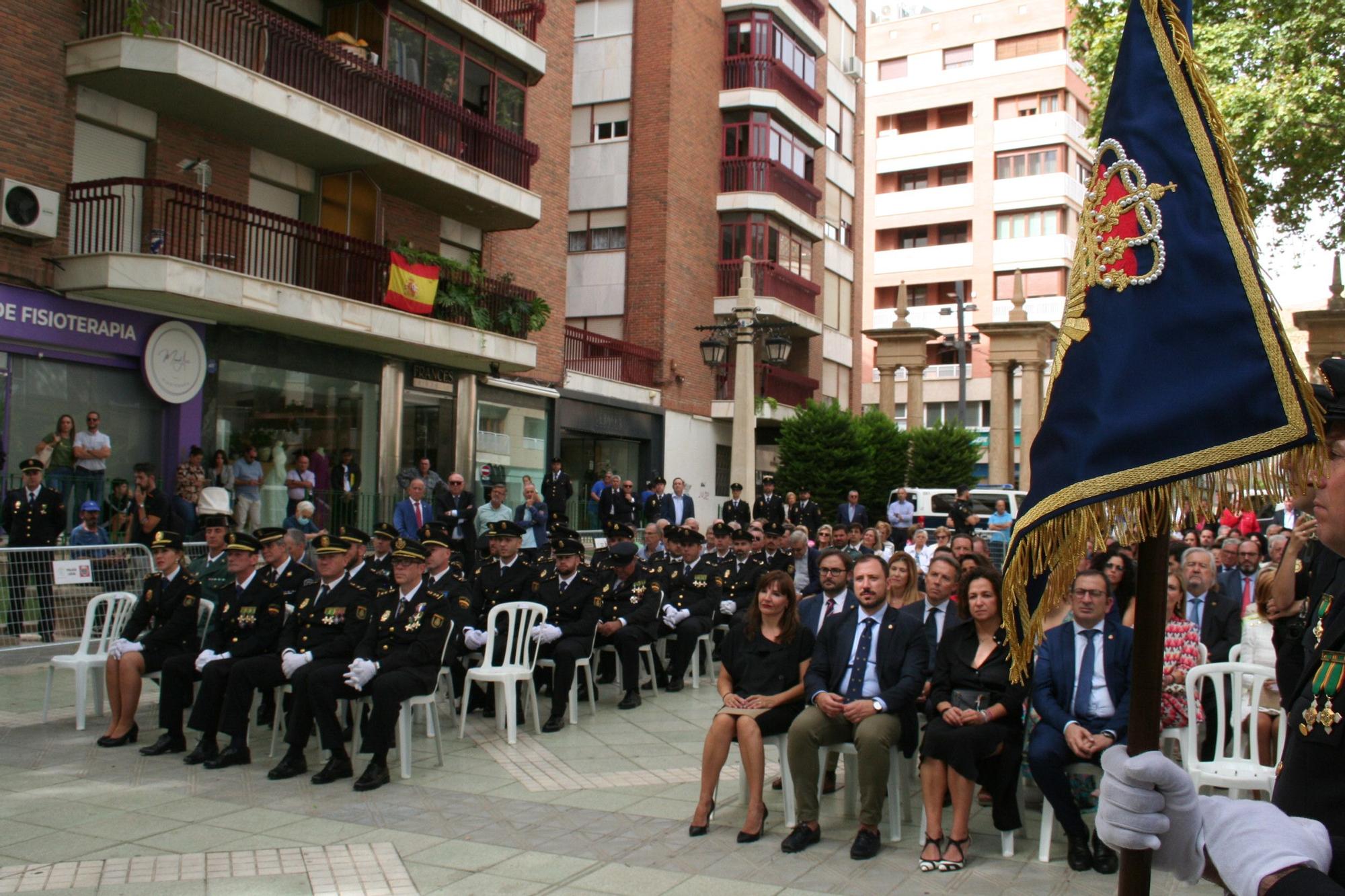 Los condecorados por la Policía Nacional de Lorca, en imágenes