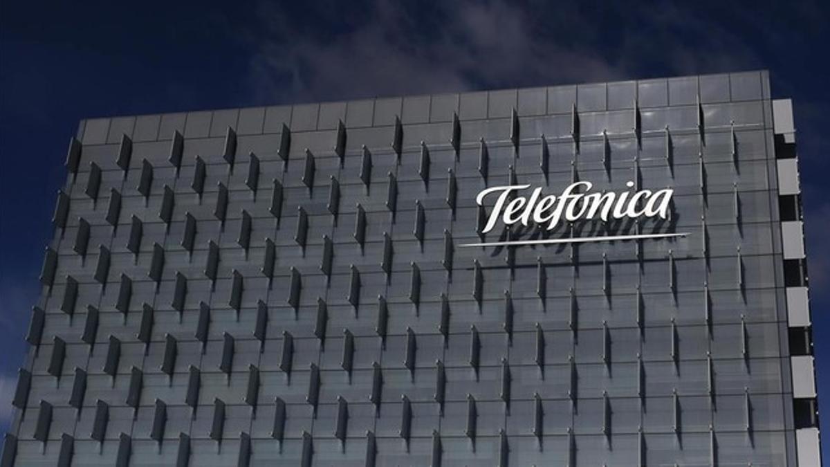 Sede central de Telefónica, en Madrid.