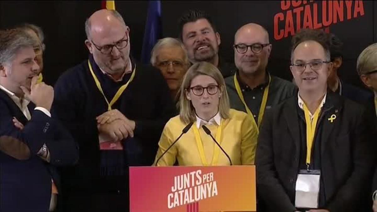 JuntsxCat: Les urnes han escapçat el PP amb la majoria sobiranista.