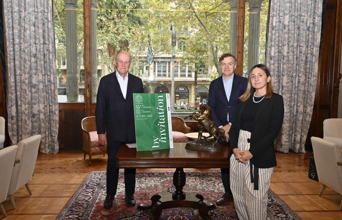 Presentación oficial de la sexta edición 'By Invitation' con Enrique Lacalle; Carlos Durán, y Mariella Franzoni.