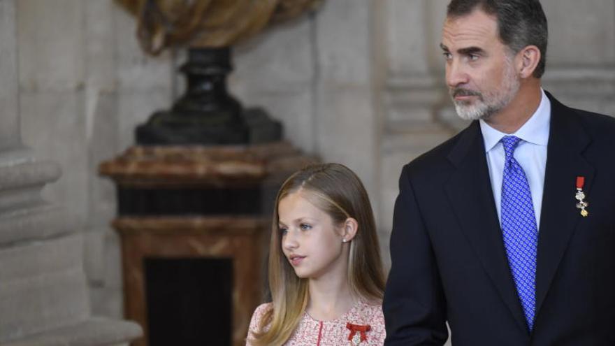 La princesa Elionor i Felip VI