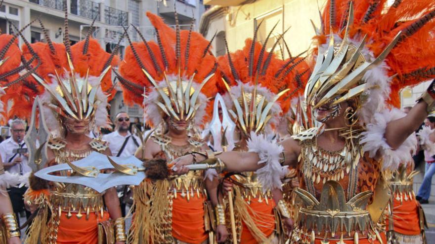 Imagen de las Fiestas de Moros y Cristianos de Banyeres, que se celebran del 22 al 25 de abril