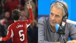 Manu Lama y su padre, Manolo