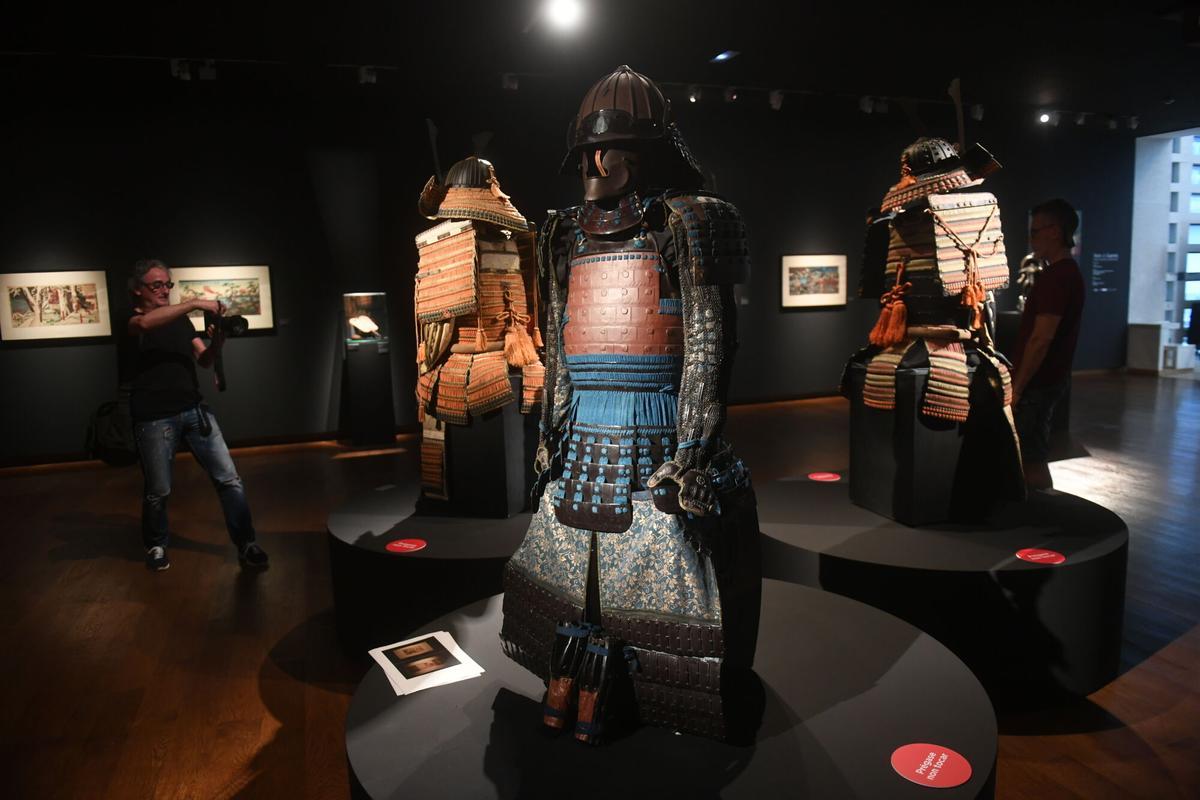 Arte y Guerra Gueishas y samurais exposicion Fundación Luis Seoane