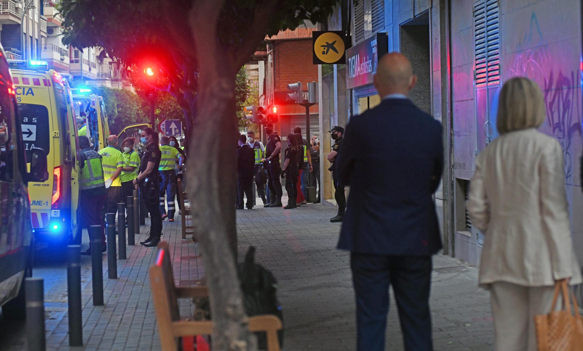 Atraco en una sucursal bancaria en Murcia