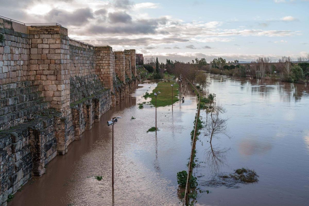 El Guadiana y el Puente Romano de Mérida: belleza pura
