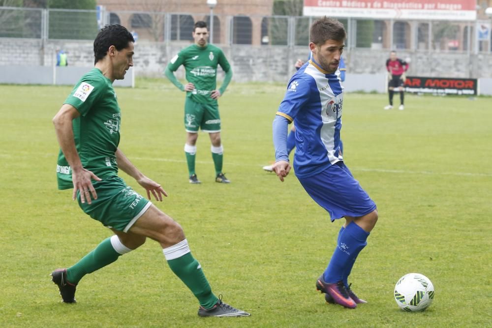 El partido entre el Real Avilés y el Covadonga, en imágenes