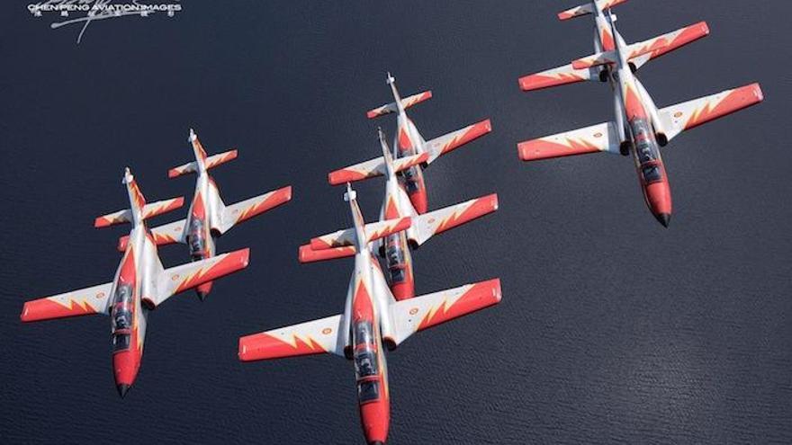 La Patrulla Águila será uno de los platos fuertes del Festival de este fin de semana.