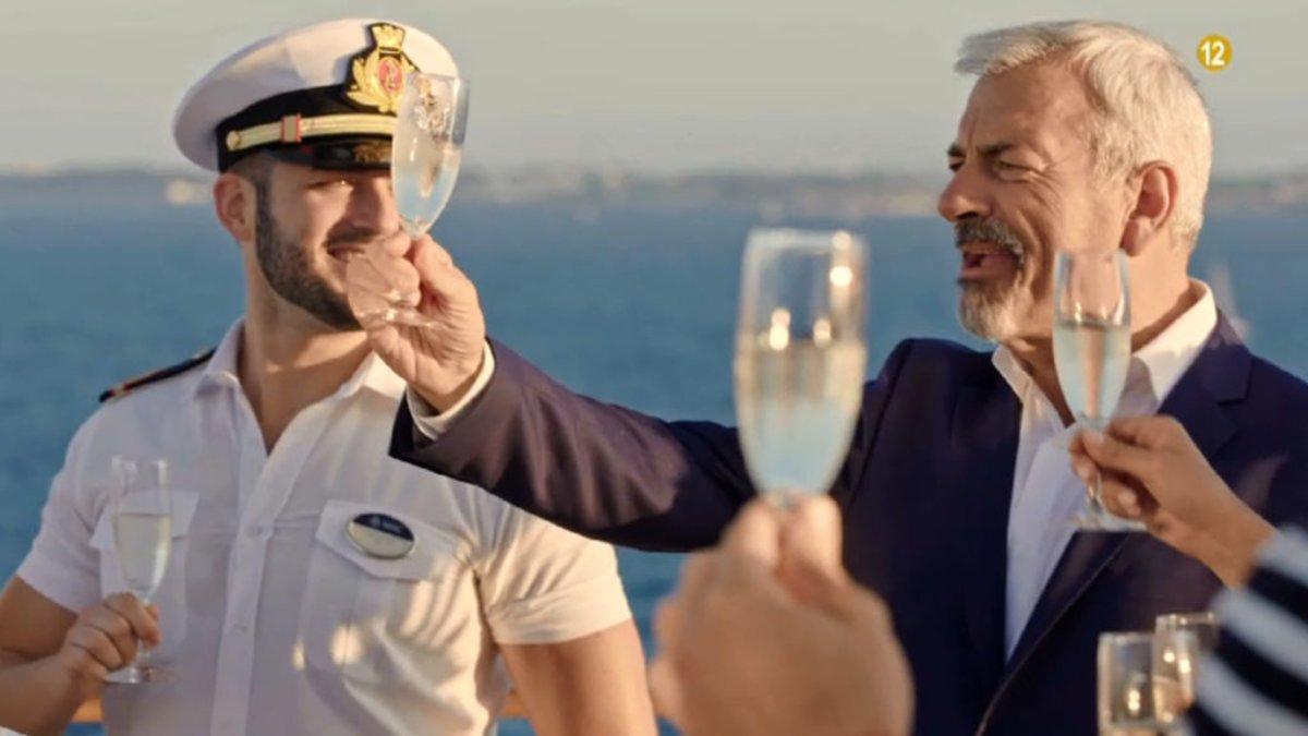 Carlos Sobera en 'First Dates: Crucero'