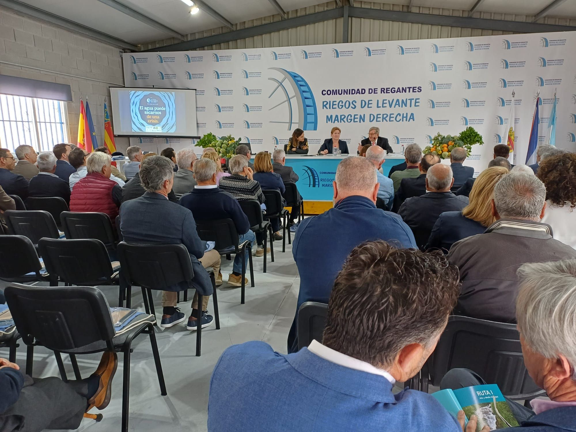 Jornada conmenorativa del Día Mundial del Agua en la Comunidad de Riegos de Levante Margen Derecha en Rojales