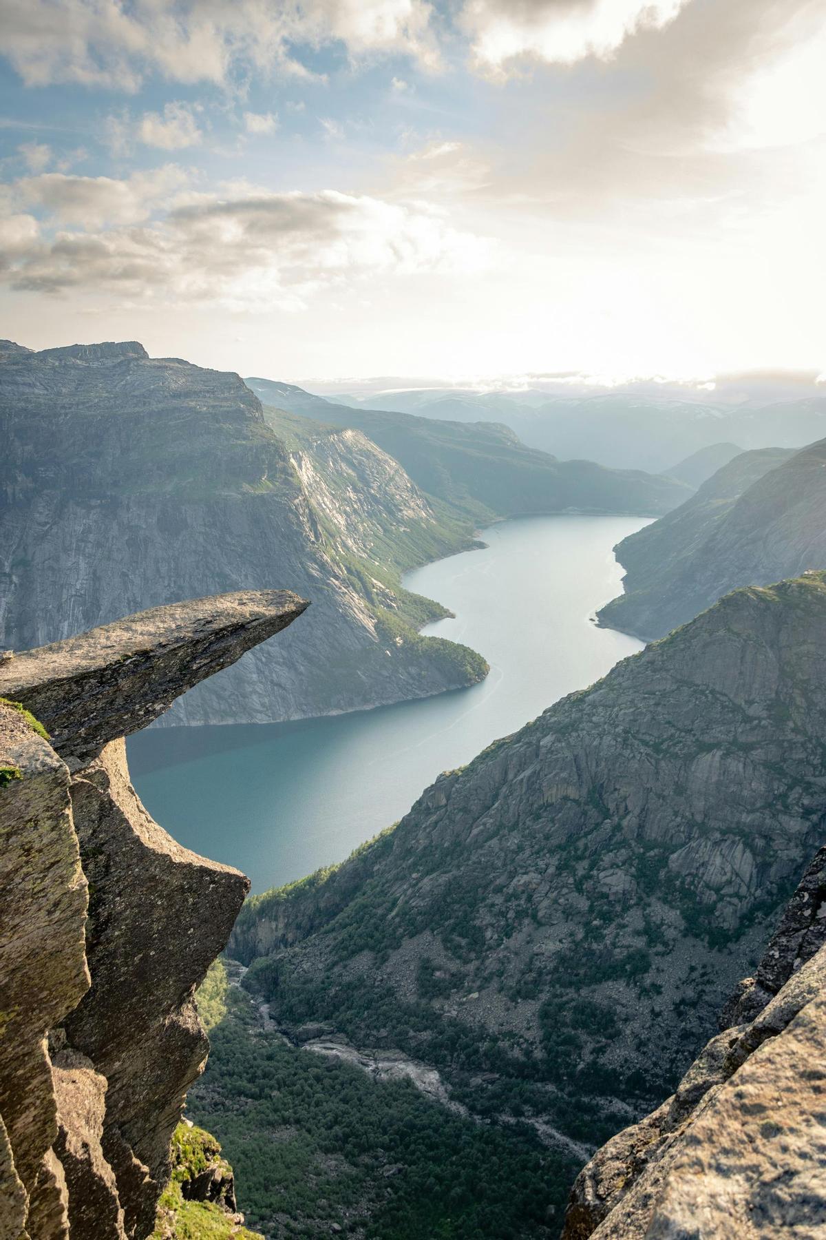 Los fiordos noruegos son la estampa más característica de su paisaje