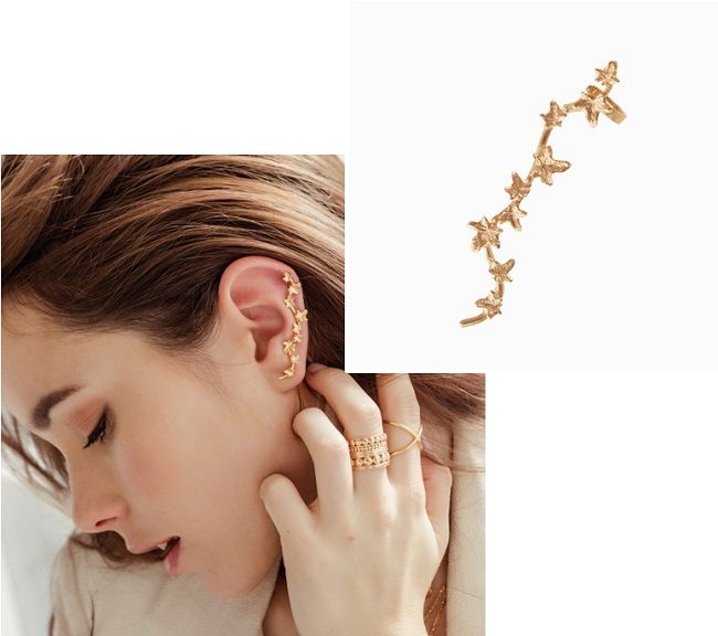 PENDIENTES SIN AGUJEROS | Los pendientes 'ear cuff' que necesita tu joyero  para una oreja a la última