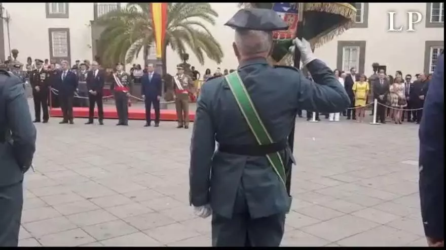 La Guardia Civil celebra el día de su patrona en la plaza Santa Ana