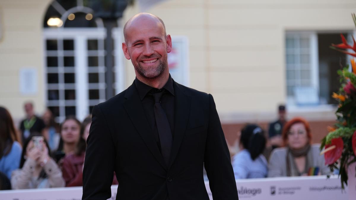 Gonzalo Miró, en la alfombra roja del Festival de Málaga