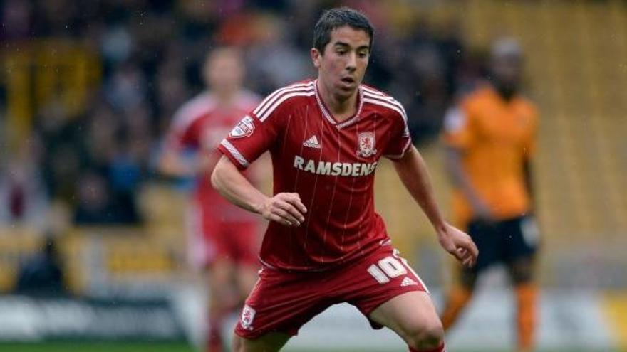 El Middlesbrough cede al Oviedo a De Pena