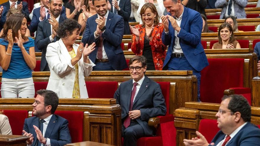 Así quiere gobernar Salvador Illa: de la mano de ERC y Comuns y &quot;alineado&quot; con la Moncloa