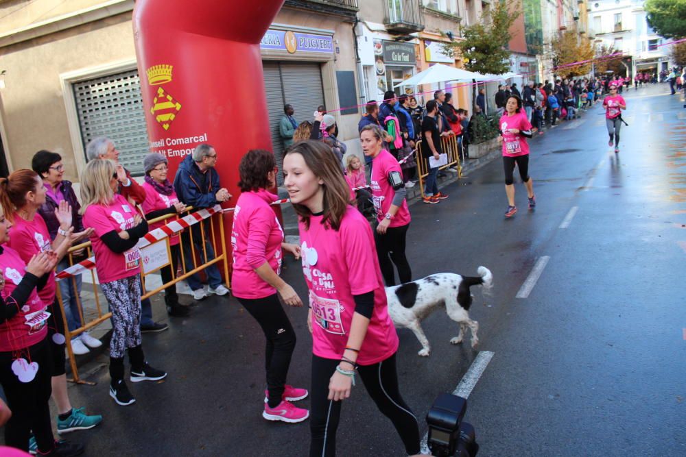 FOTOS de l''arribada de la Cursa de la Dona