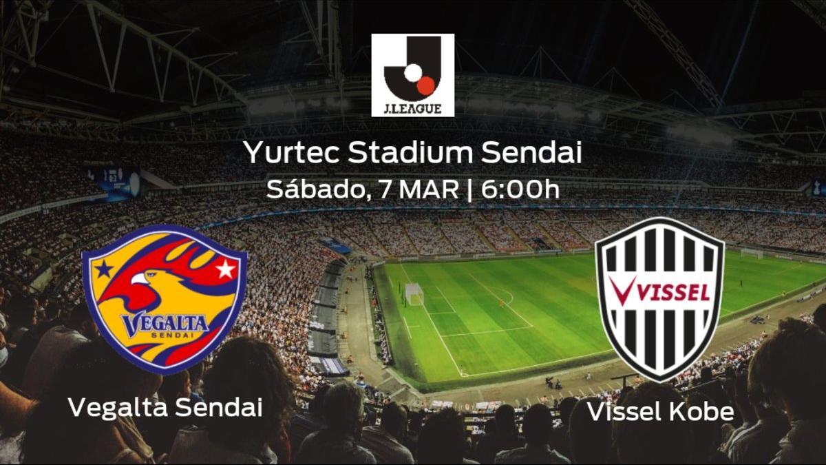 Previa del encuentro: el Vegalta Sendai recibe al Vissel Kobe