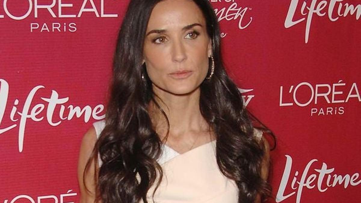 Demi Moore, ingresada de urgencia por abuso de sustancias'