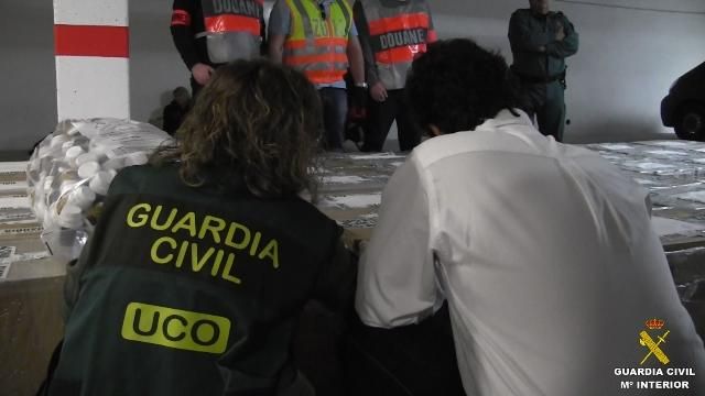 Imagen de la Guardia Civil sobre la operación.