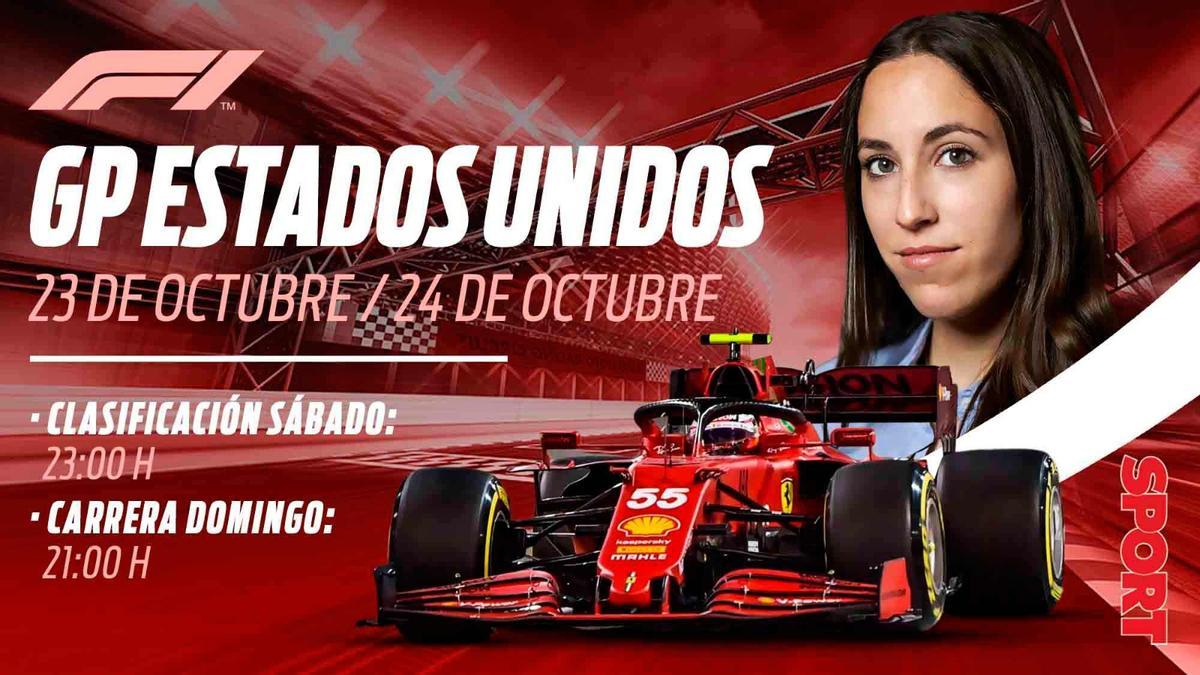 Horario y donde ver el GP de Estados Unidos