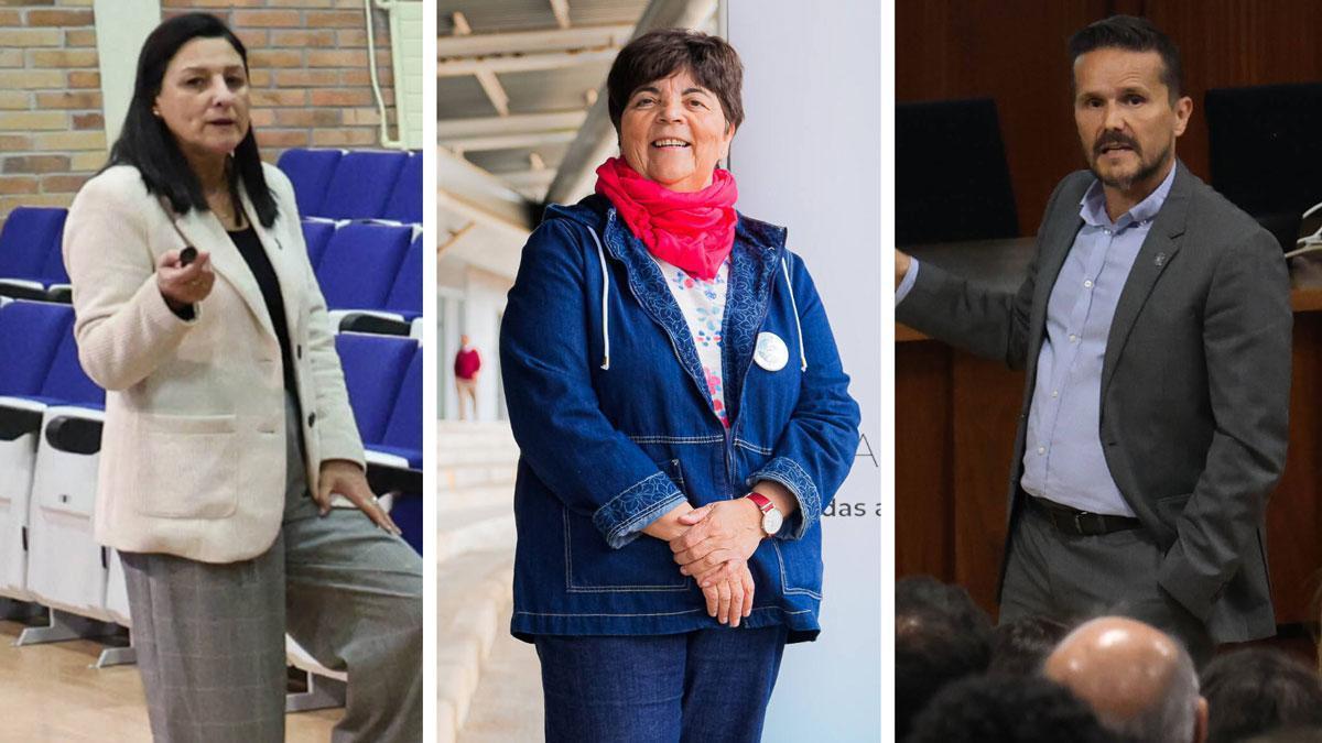 Los candidatos al Rectorado de la UVigo cierran la campaña entre música y discursos.