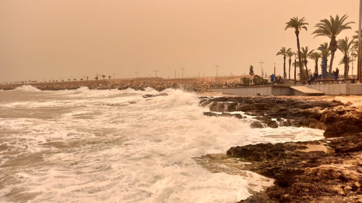 Polvo sahariano sobre Torrevieja