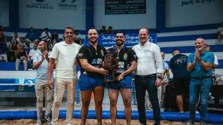El Unión Agüimes Cicar conquista el Torneo DIELCA de Lucha Corrida en una final decidida en la muerte súbita