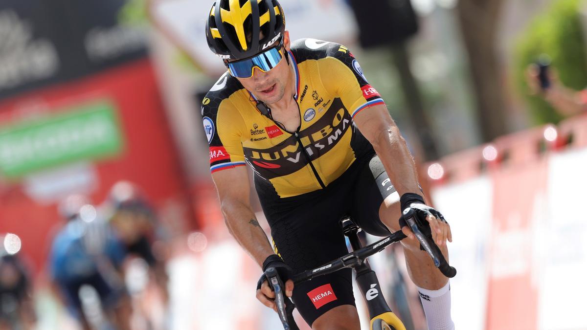 El ciclista esloveno Primoz Roglic.