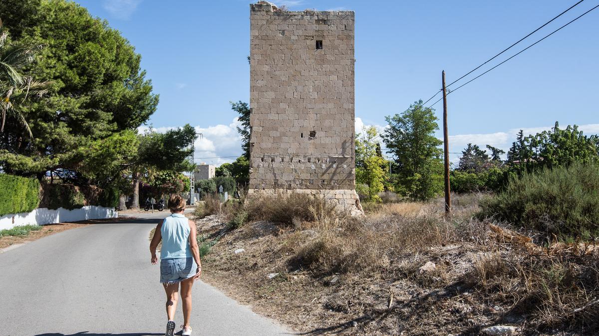Torre Ciprés, una de las que se encuentra en peor estado de conversación