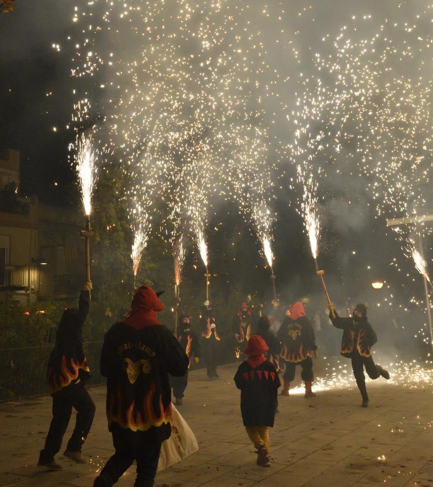 El correfoc de la Festa Major de Tous