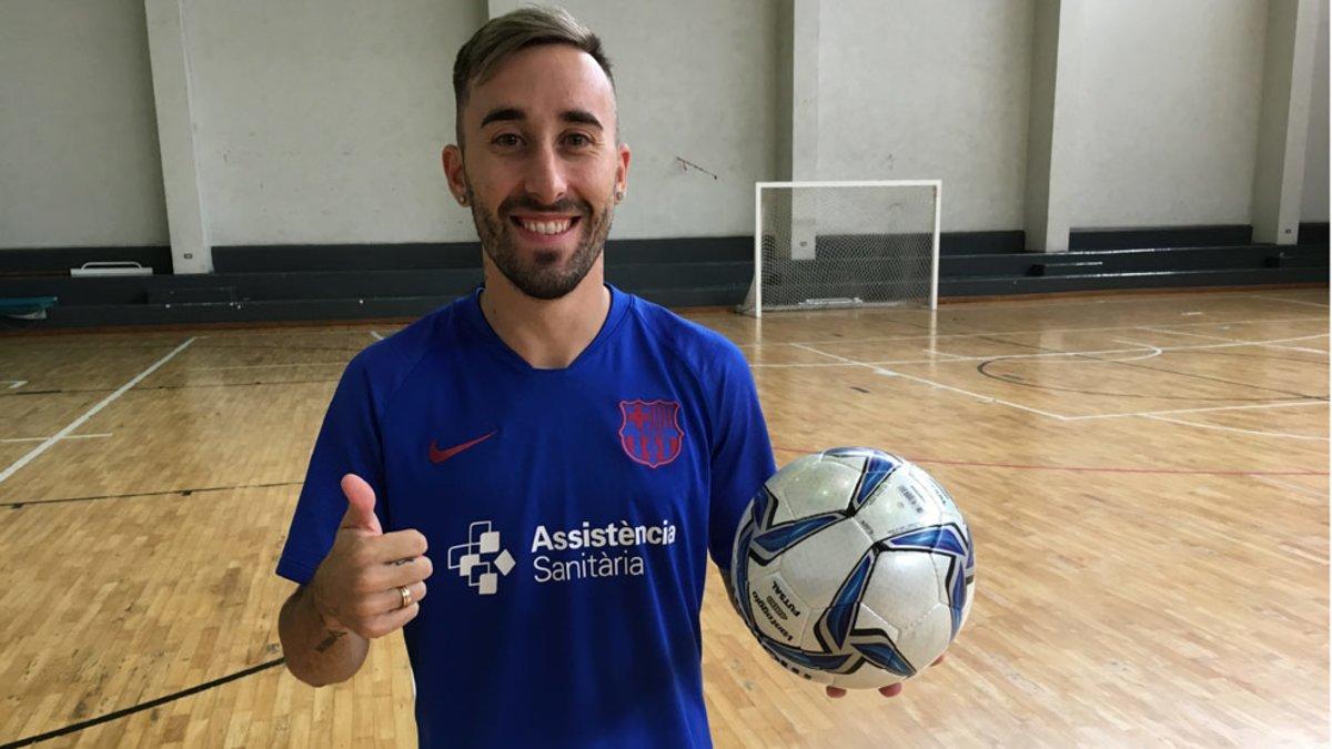 Mario Rivillos, tras el entrenamiento de este martes en Bangkok