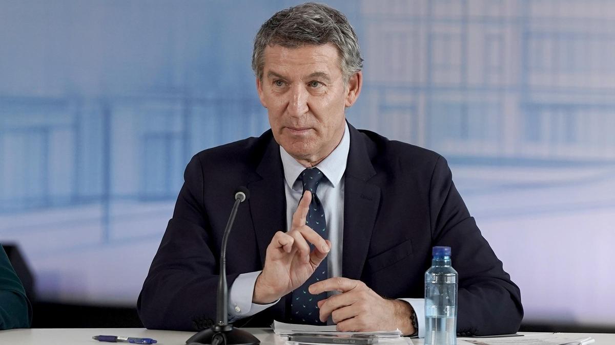 Feijóo: "Votaremos en conciencia por los pensionistas"