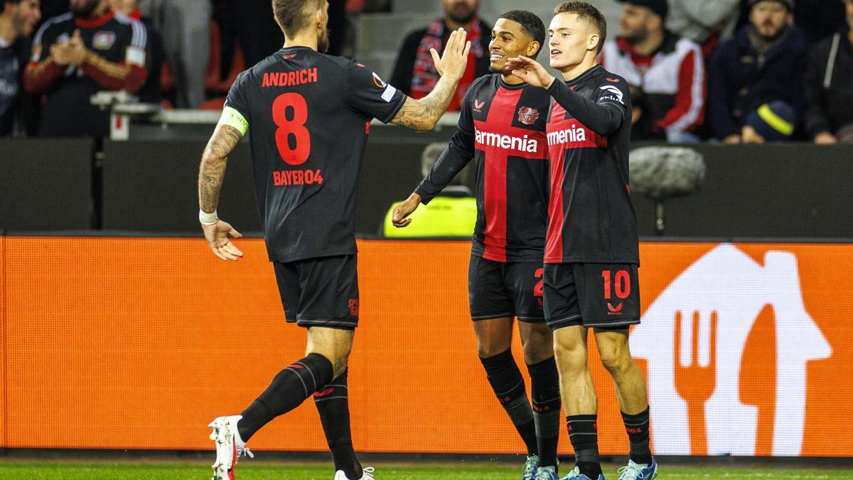 Resumen, goles y highlights del Bayer Leverkusen 5 - 1 Qarabag de la jornada 3 de la fase de grupos de la Europa League
