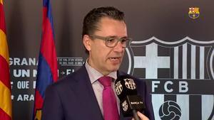 El portavoz del Barcelona, Josep Vives comentó la ratificación de la condena a Messi